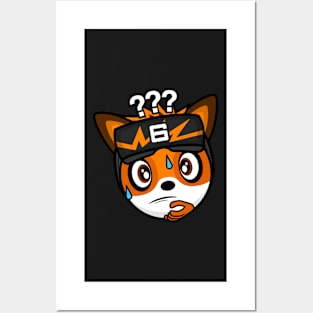 Confused Gamer Fox OpDaMyZr Posters and Art